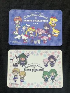 セーラームーン サンリオ ステッカー キティ マイメロ クロミ プリン シナモン