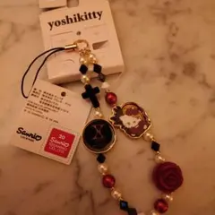 yoshikitty ハローキティ X JAPAN ストラップ　ヨシキティ　レア