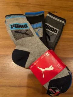PUMA キッズ靴下 3足セット 19〜21☆新品未使用☆