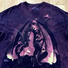 【希少】2009年製 THE MOUNTAIN ドラゴン タイダイ T XL
