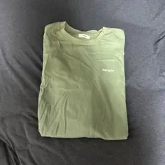 Parushu 七分袖カットソー オリーブ色
