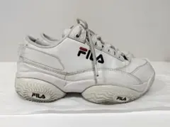 【最終値下げ】FIRA フィラ スニーカー 23.5cm ホワイト 白