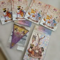 東京ディズニーリゾート 40周年 バッグチャーム ガーランドのサムネイル