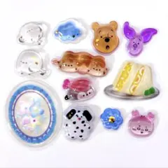 f ボンボンドロップシール 他 おすそ分け たまごサンド プーさん ちいかわ