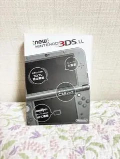 【美品・完品】Newニンテンドー3DS LL メタリックブラック　上IPS液晶