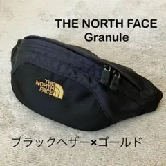 THE NORTH FACE ボディバック グラニュール ロゴ ゴールド刺繍