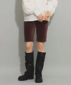 コーデュロイ ショートパンツ