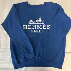 90's HERMES ブートレグ スウェット 表記(L)
