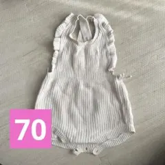 mamarakuニットサロペット 70cm