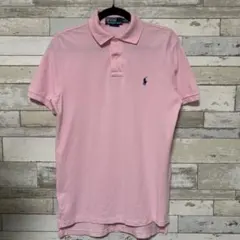 POLO RALPH LAUREN 半袖ポロシャツ ピンク Sのサムネイル
