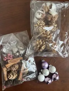 クリスマスリース材料セット 3袋