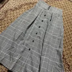 ゆきぼ～様専用⭐︎レディース ロングスカート M チェック