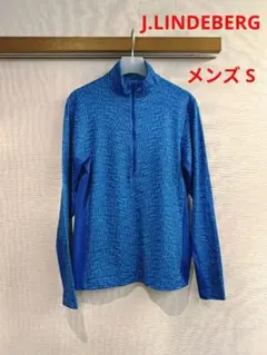 J.LINDEBERG メンズ ゴルフウェア 吸湿速乾 ハーフジップシャツ