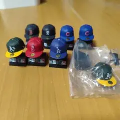 ニューエラ　ガチャガチャ　59FIFTY MLB キャップ　8個