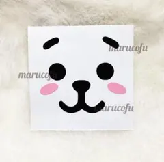 アミボムステッカー BTS JIN【RJフェイスステッカー】ジン