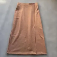 UNIQLO ベージュ スリット入り タイトスカート