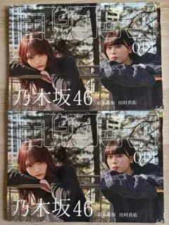 乃木坂46 岩本蓮加 田村真佑 風のロック 音楽雑誌 未読