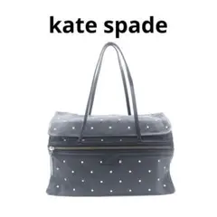 kate spade ケイトスペード スクエア トート バッグ ロゴ プリント
