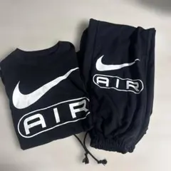NIKE AIR セットアップ ブラック Tシャツ パンツのサムネイル