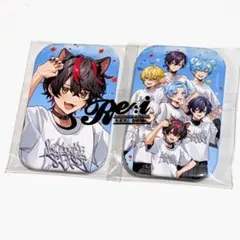 STPR Family　スクエア缶バッジ　すにすて　らお　集合