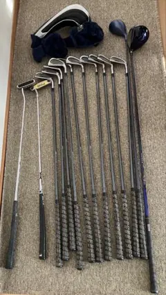S897 ブリヂストン ゴルフクラブ メンズ フルセット 13点 初心者 練習