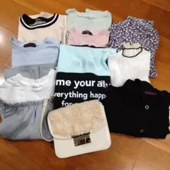 多色Tシャツとトップス9点セット