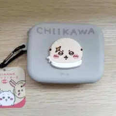 CHIIKAWA キャラクター付きポーチ グレー