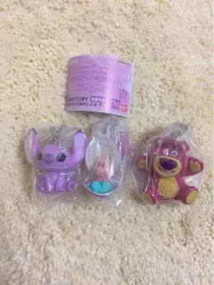 ディズニーキャラクター カラーコレクションチャーム purple