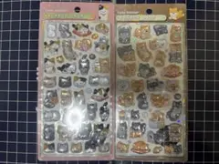 正規品　ボンボンドロップシール　和柄　猫✖️柴犬