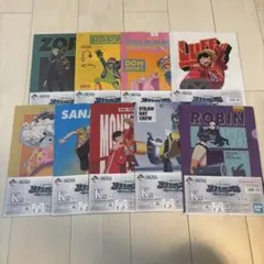 一番くじワンピース未来島エッグヘッド K賞　9点セットまとめ売り