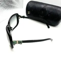 CHANEL シャネル 5205-A リボン ココマーク サングラス べっ甲調
