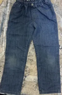 B.CLOSET ダークブルー ロングパンツ