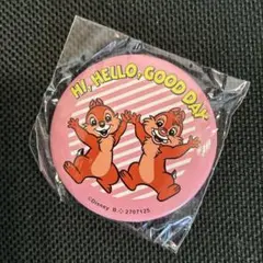 ディズニー缶バッジ　グッズコレクション　レトロアソート　 チップとデール缶バッチ