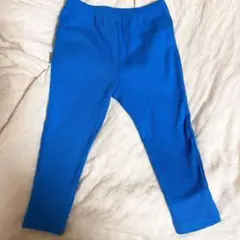 《美品》BREEZE DAISUKI リブパンツ ブルー 90