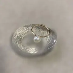 あこや真珠の指輪１