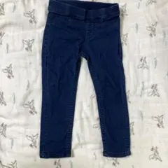 H&M 92サイズ ネイビーデニムパンツ‼️
