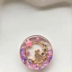 №225 ぷっくり猫ちゃん♡ レジンヘアゴム ハンドメイド - メルカリ