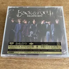 BALLISTIK BOYZ Back & Forth 3枚組CD