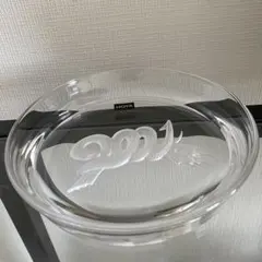 Hoya Crystal Hoya クリスタル　プレート　皿　トレー　蛇　巳