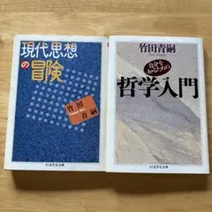 現代思想の冒険 自分を知るための哲学入門 二冊セット 竹田青嗣