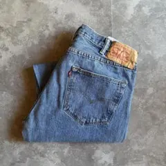 リーバイス 501 ストレート W38 L30 フェード ダメージ グランジ