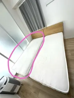 【みちこ様専用】無印良品　セミシングルマットレス