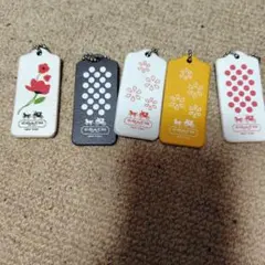 COACH キーホルダー 5個セット　裏マグネット　未使用新品
