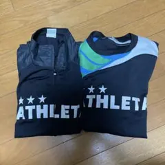 ATHLETA スポーツウェア ジップアップ 長袖 セット