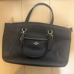 coach レザーバッグ　ブラック