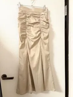 cocodeal ココディール　ドレープギャザーマーメイドスカート