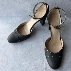 【Akira Osaki Elegance】 アンクル パンプス 23.5cm