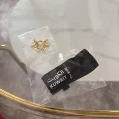 クウェート 関西万博EXPO2025 非売品Kuwaitゴールドピンバッチ