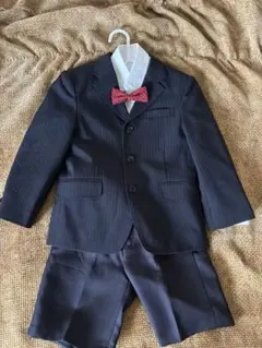 ブラックフォーマルスーツ ジャケット120cm パンツ110cm