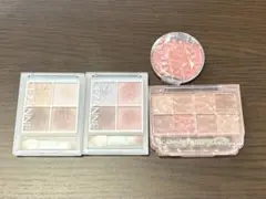 【4点セット】キャンメイク　セザンヌ　アイシャドウ/チーク